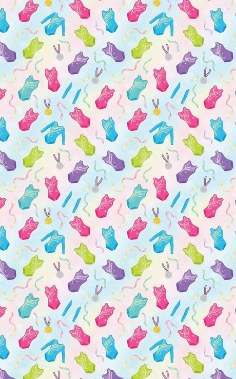 Rainbow Leotards - London Penny Gift Wrap