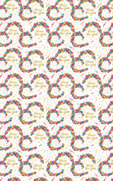 Festive New Year - London Penny Gift Wrap