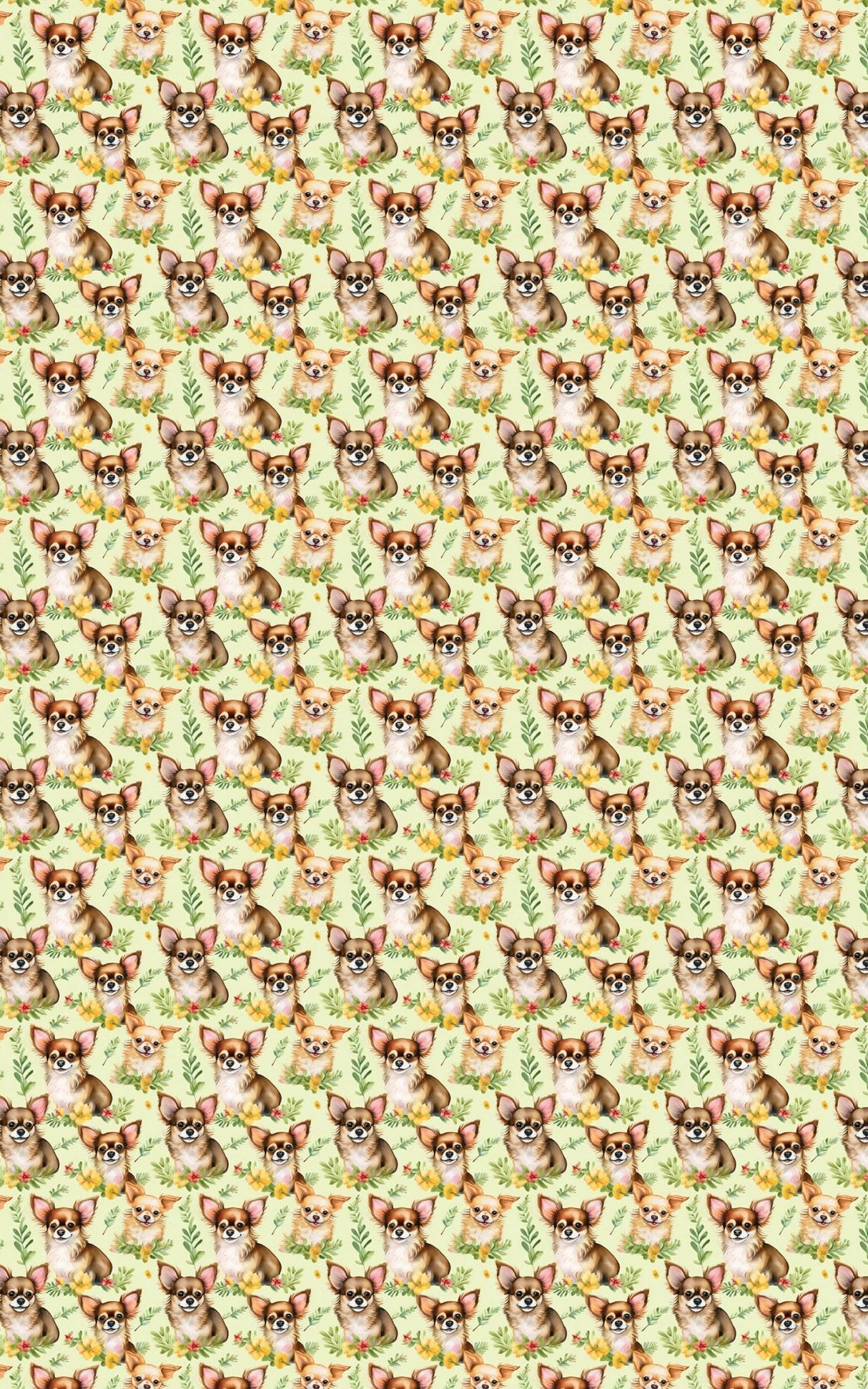 Chihuahua Charm - London Penny Gift Wrap