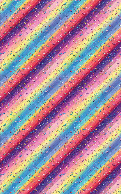 Party Sprinkle Rain Wrapping Paper