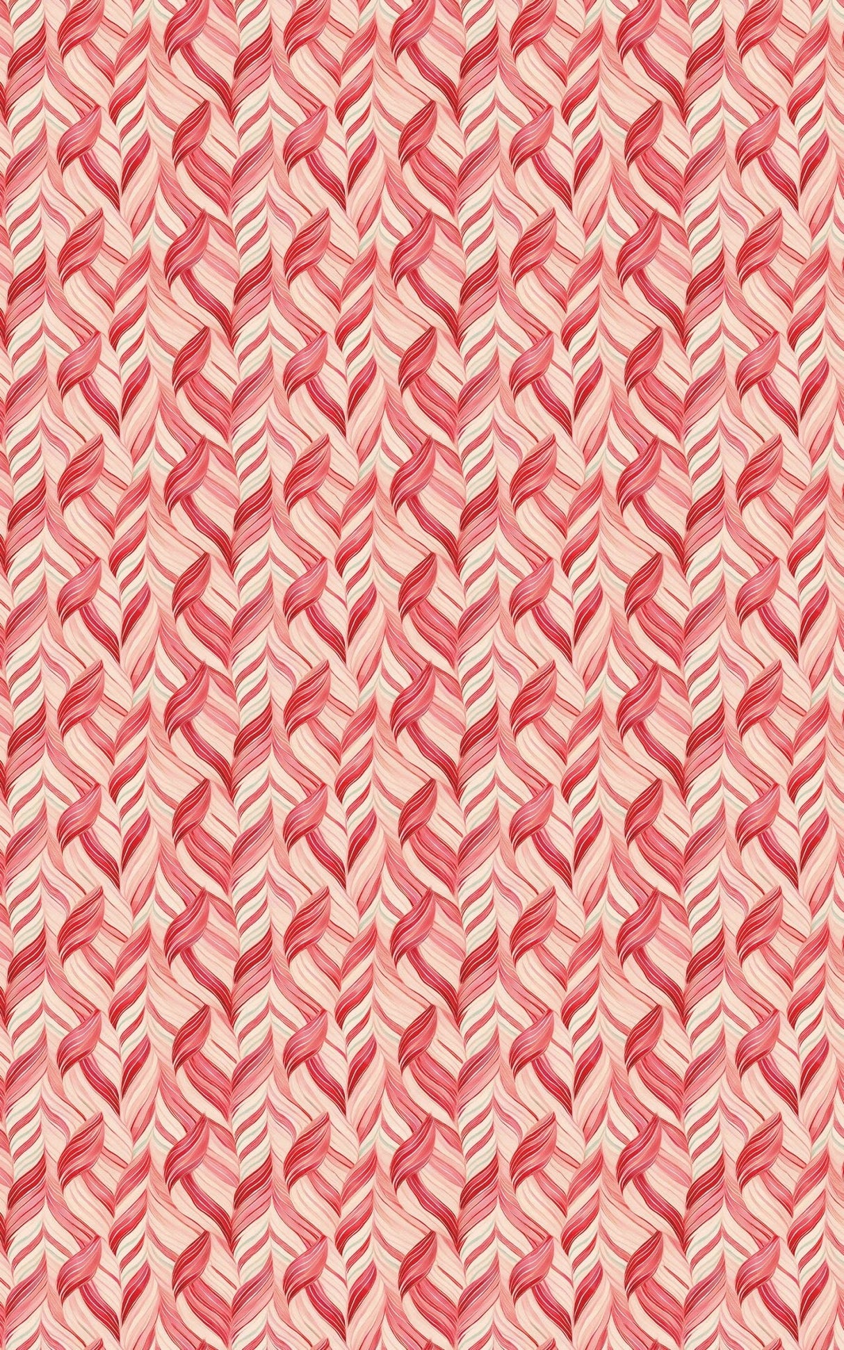 Candy Cane Lines - London Penny Gift Wrap