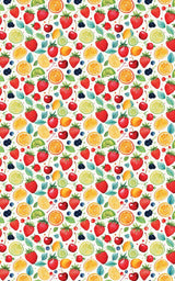 Whimsical Market Fruits - London Penny Gift Wrap