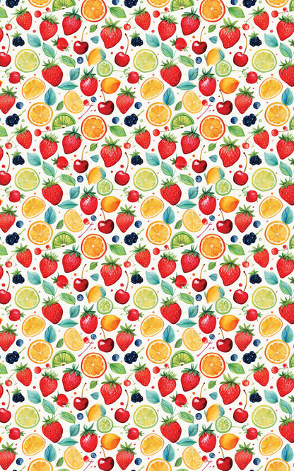Whimsical Market Fruits