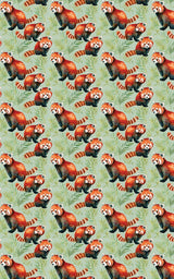Safari Stroll: Red Panda - London Penny Gift Wrap