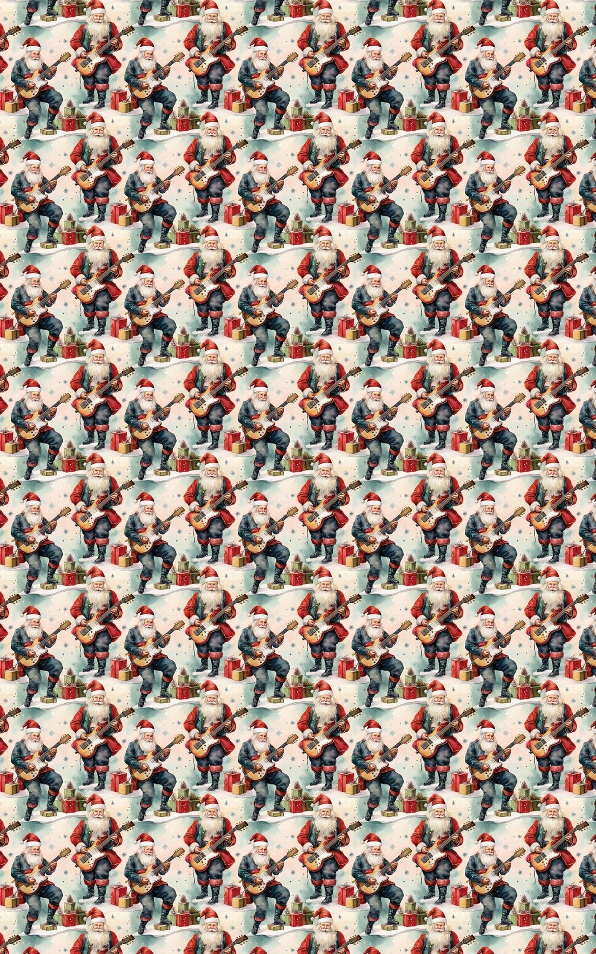 Santa Shreds - London Penny Gift Wrap