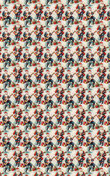 Santa Shreds - London Penny Gift Wrap
