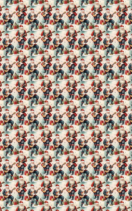 Santa Shreds - London Penny Gift Wrap
