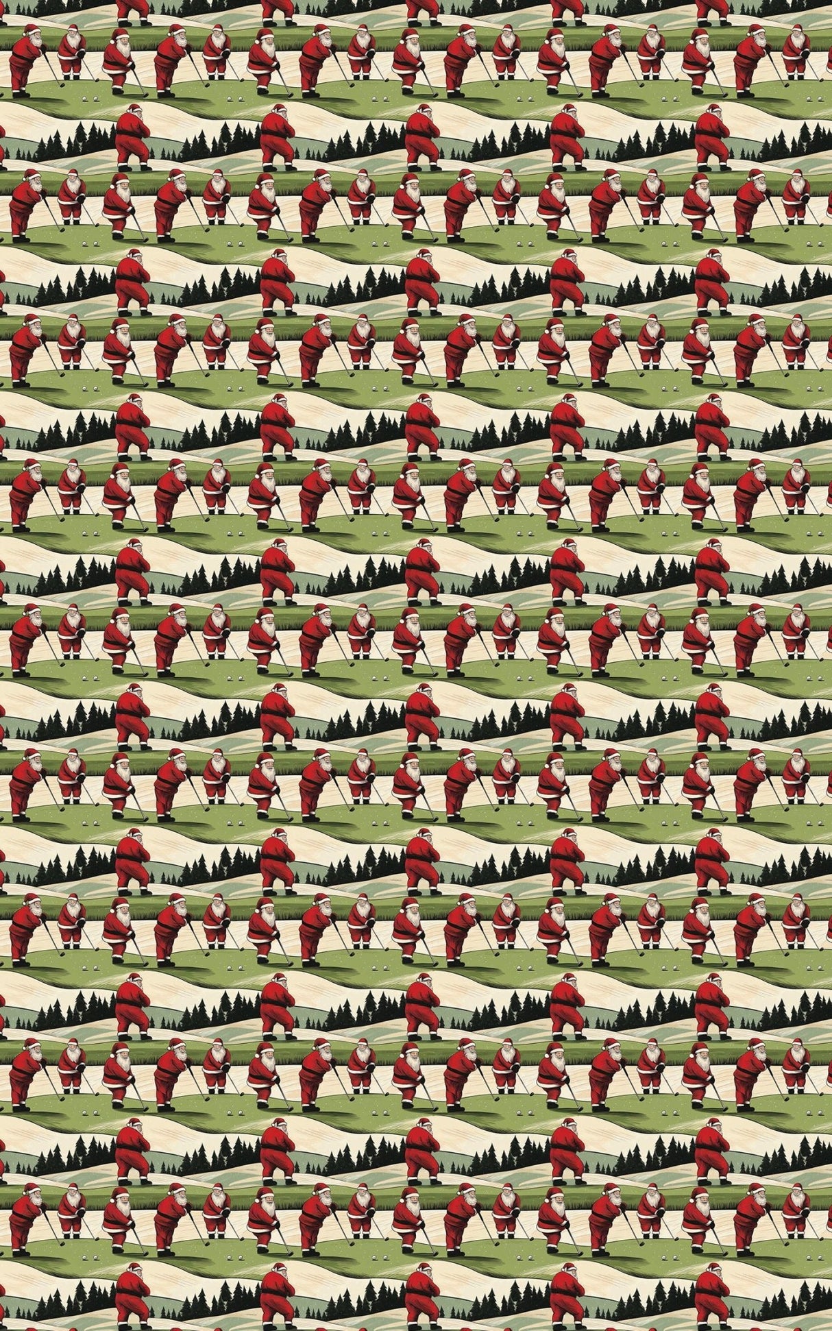 Fore the Holidays! - London Penny Gift Wrap