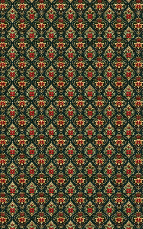 Baroque Holiday Medallions - London Penny Gift Wrap