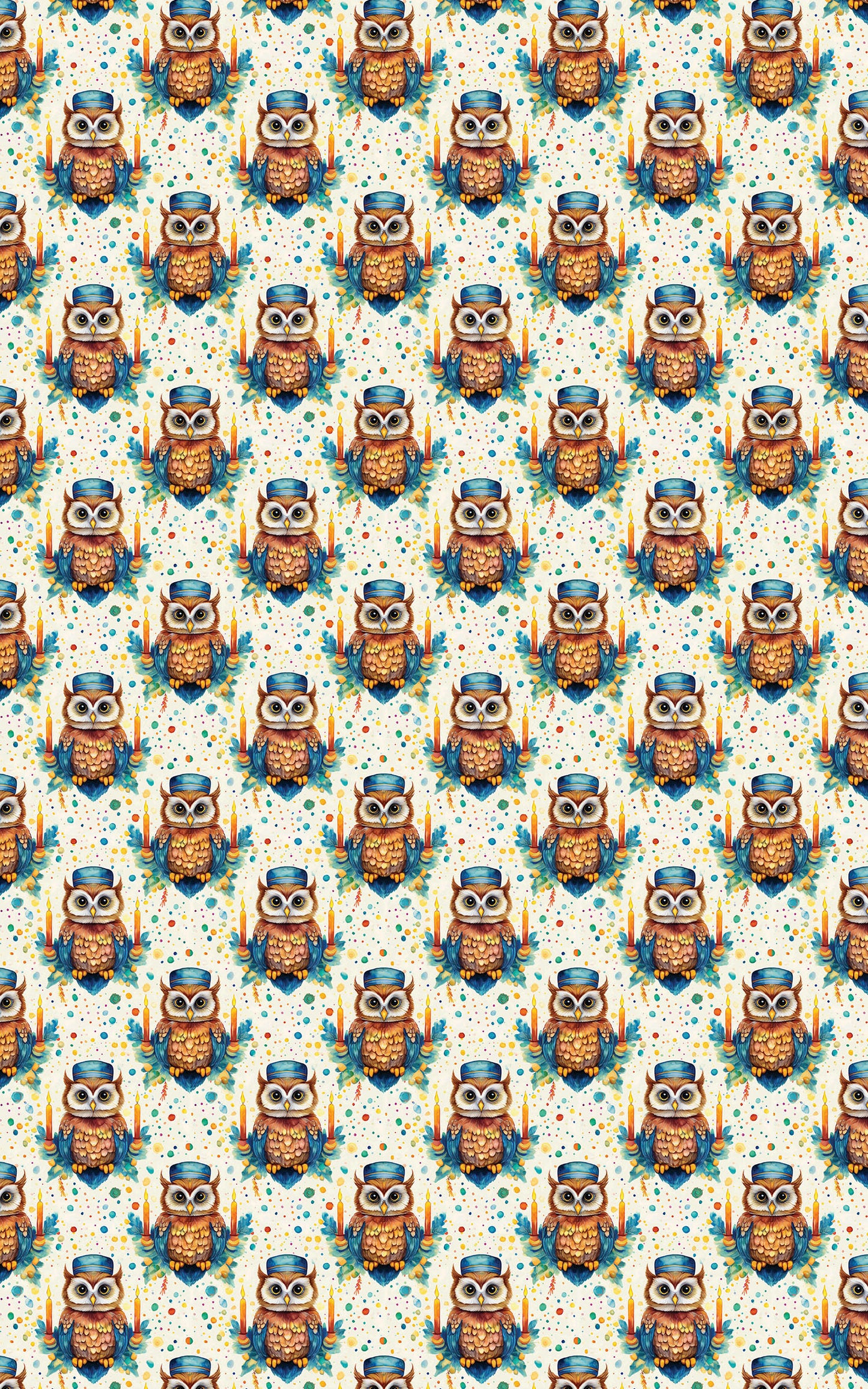 Hanukkah Owls