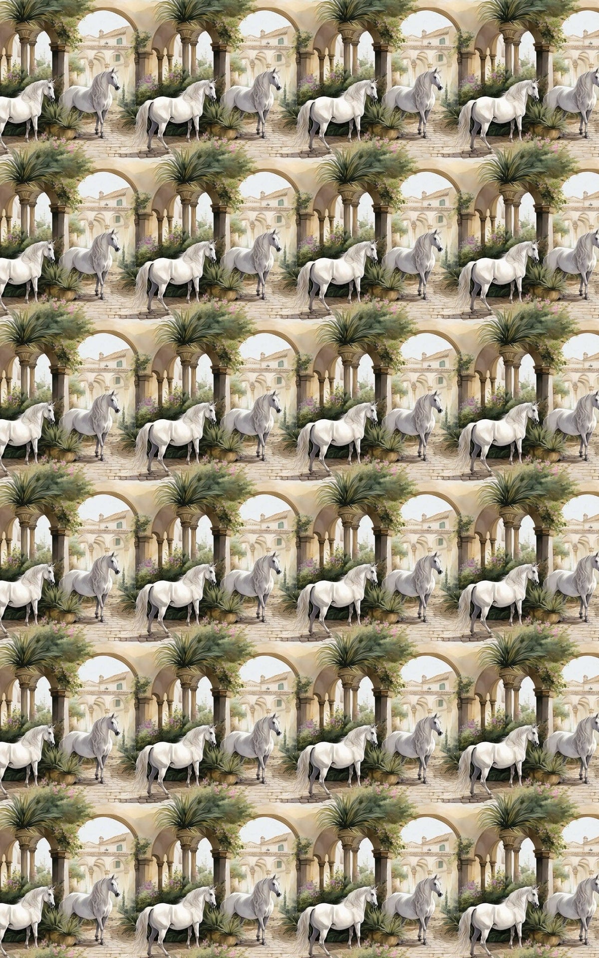 Courtyard Levade Lipizzaner - London Penny Gift Wrap