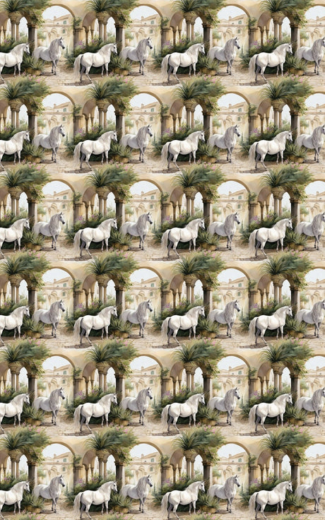 Courtyard Levade Lipizzaner - London Penny Gift Wrap