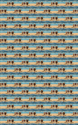 Seaside Doodle Dash - London Penny Gift Wrap