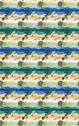 Freshwater Species Registry Wrapping Paper - London Penny Gift Wrap