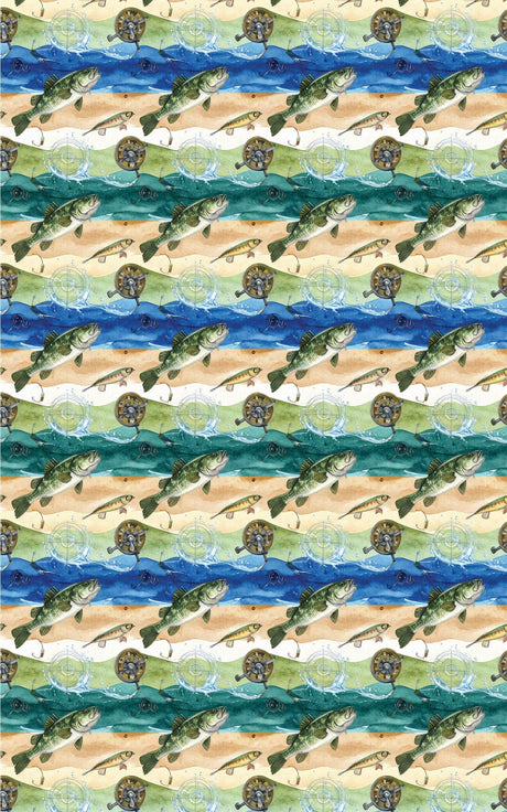 Freshwater Species Registry Wrapping Paper - London Penny Gift Wrap