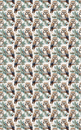 Winter Hoots - London Penny Gift Wrap
