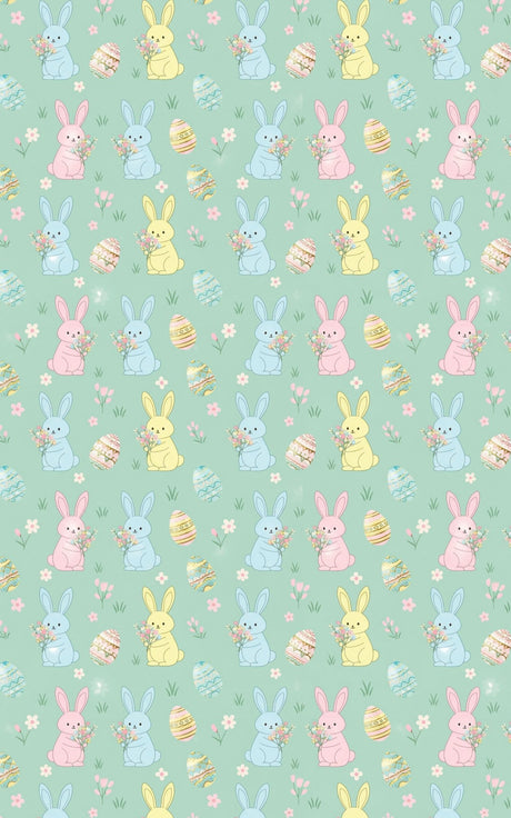 Easter Meadow - London Penny Gift Wrap