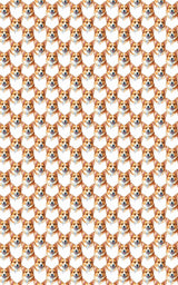 Corgi Wiggle Wrap - London Penny Gift Wrap