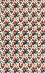 Sax Santa - London Penny Gift Wrap