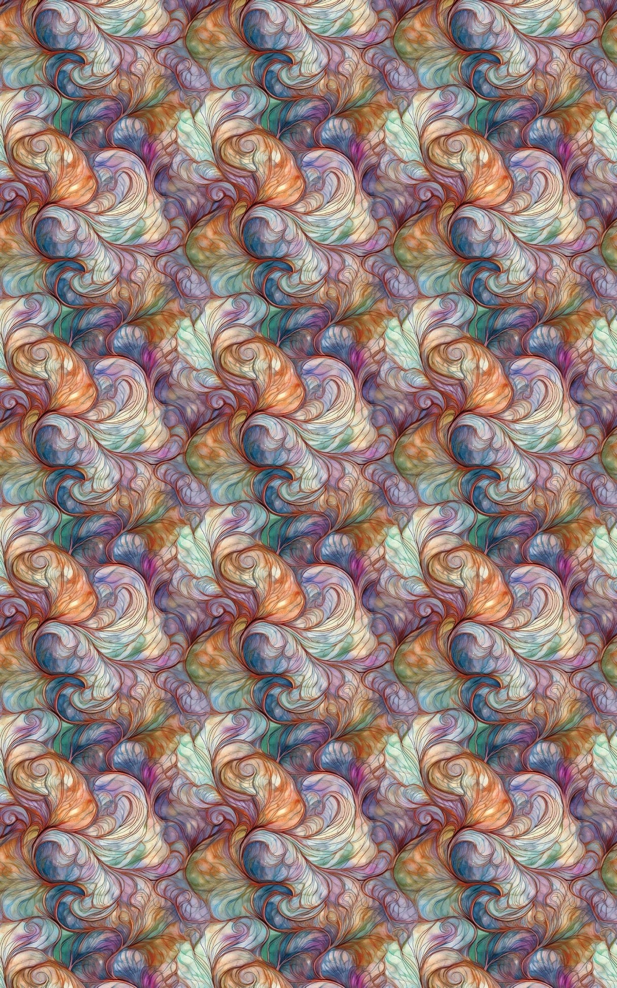 Marble Veil Cascade - London Penny Gift Wrap