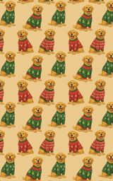 Golden Sweater Party - London Penny Gift Wrap