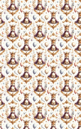 Fawns Golden Party Wrapping Paper