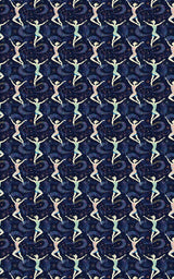 Galaxy Gymnast - London Penny Gift Wrap