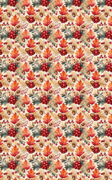 Cranberry & Acorn - London Penny Gift Wrap