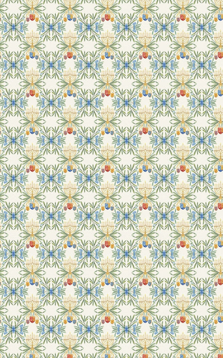 Hanukkah Florals - London Penny Gift Wrap