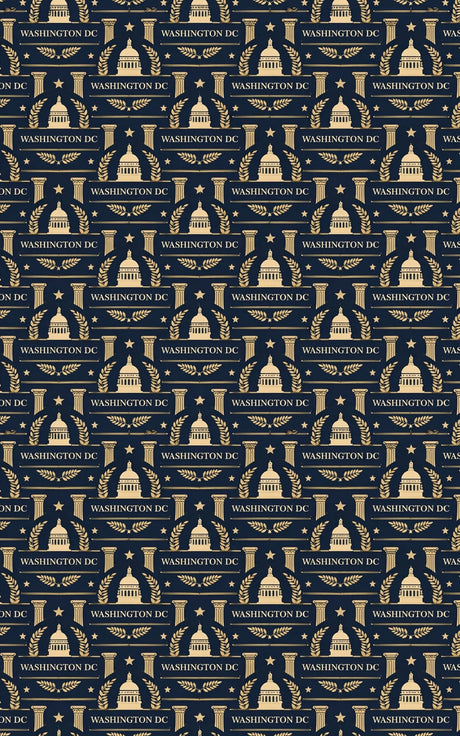 Washington DC — Capital Classic Wrapping Paper - London Penny Gift Wrap