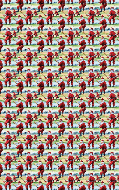 Sleigh Swing Classic - London Penny Gift Wrap