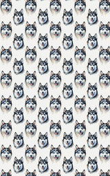 Arctic Howl Husky - London Penny Gift Wrap