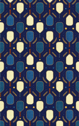 Paddle Club Stripe Society Wrapping Paper - London Penny Gift Wrap