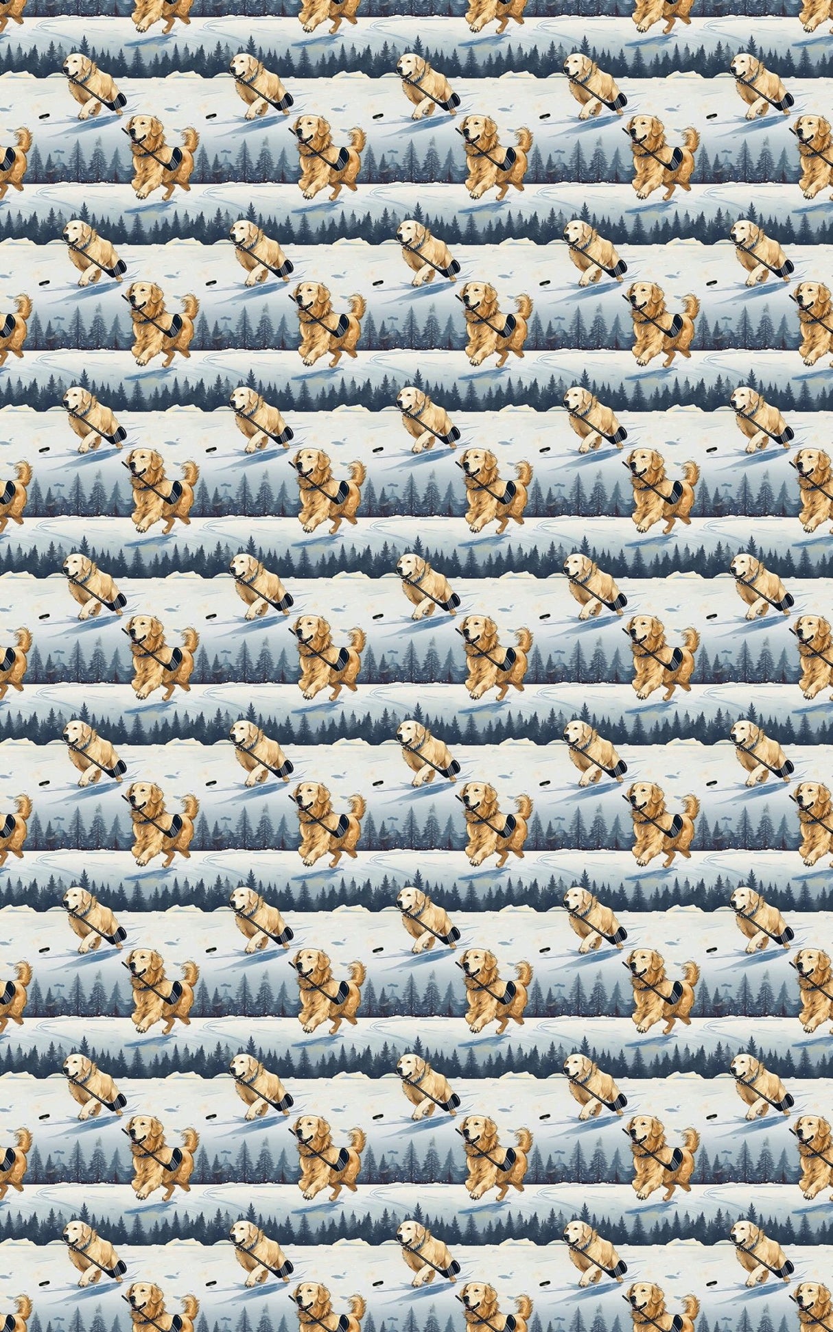 Game On, Goldens! - London Penny Gift Wrap