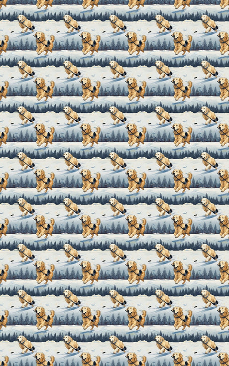 Game On, Goldens! - London Penny Gift Wrap
