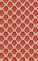 Rustic Reds - London Penny Gift Wrap