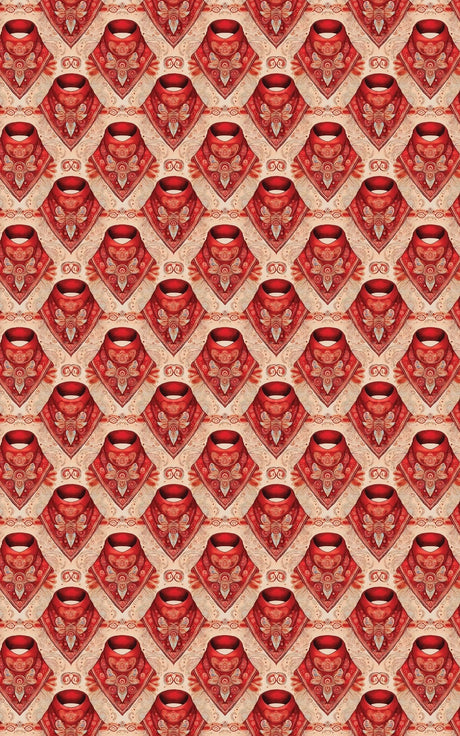 Rustic Reds - London Penny Gift Wrap
