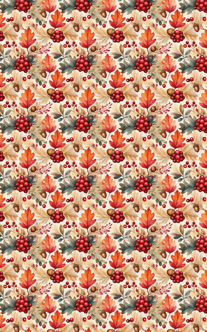 Cranberry & Acorn