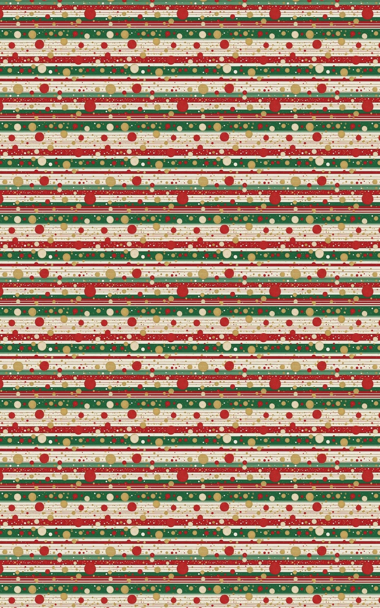 Candy Cane Rhythm - London Penny Gift Wrap