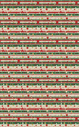 Candy Cane Rhythm - London Penny Gift Wrap