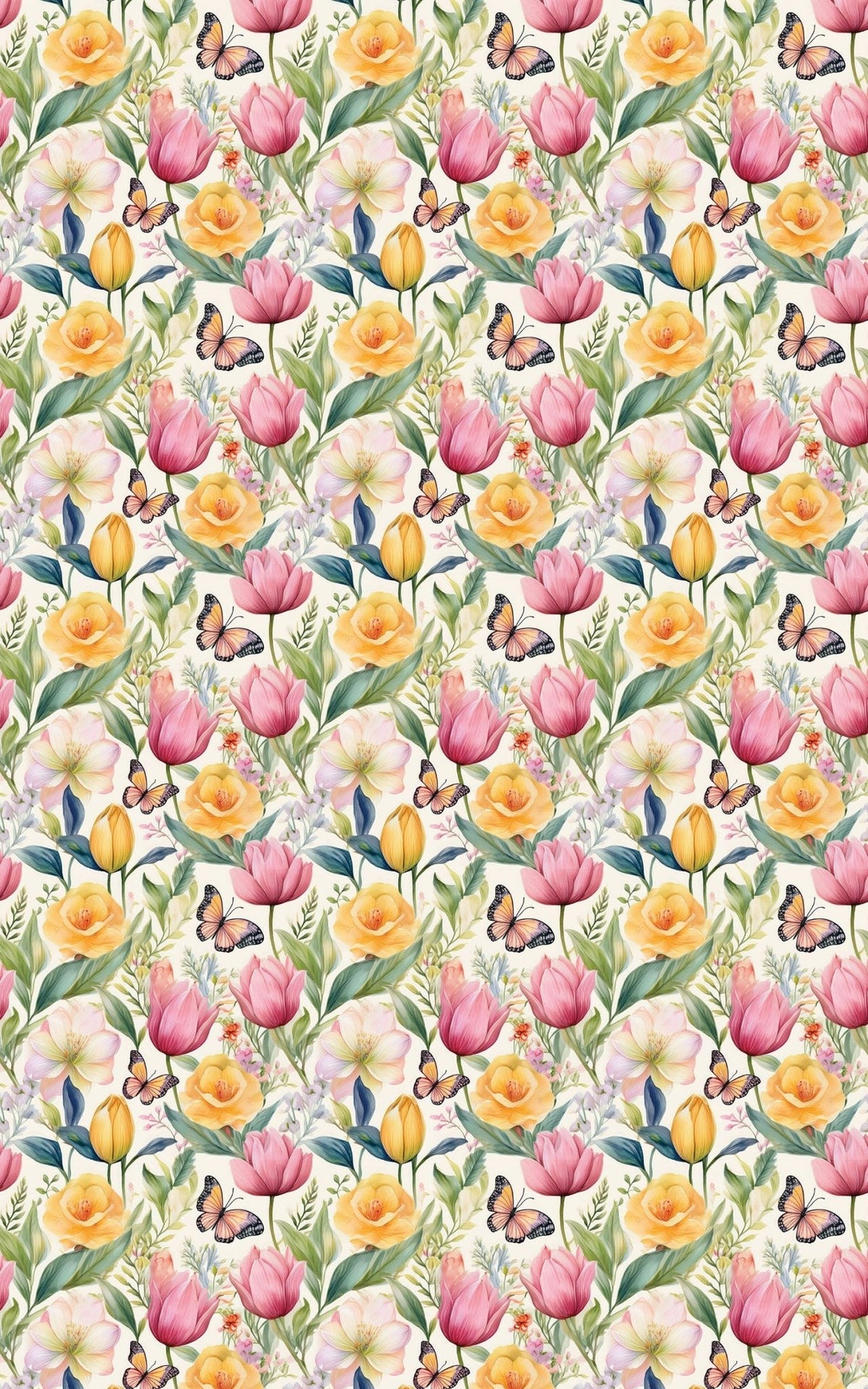 Bouquet Collage - London Penny Gift Wrap