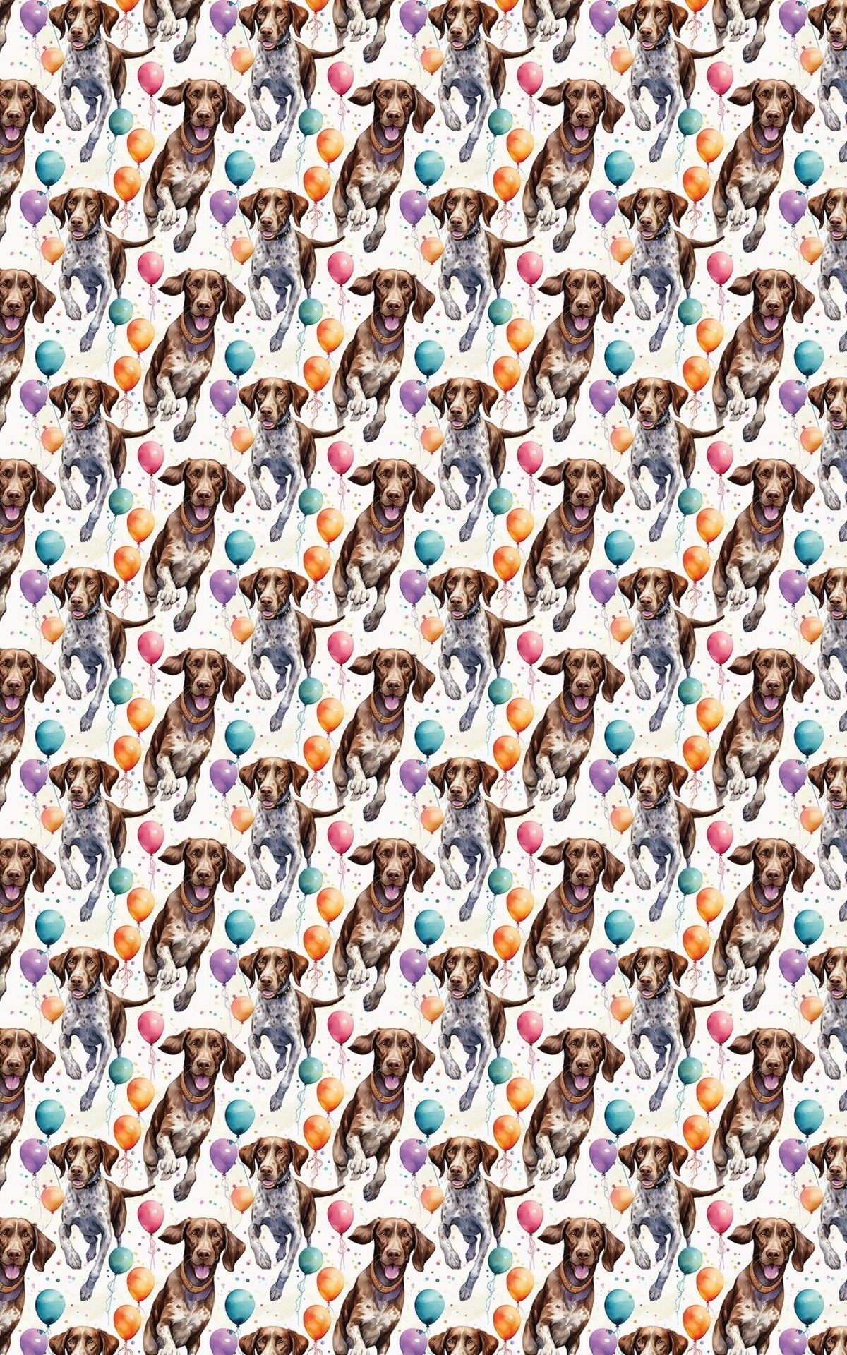 Pointer Birthday Balloons - London Penny Gift Wrap