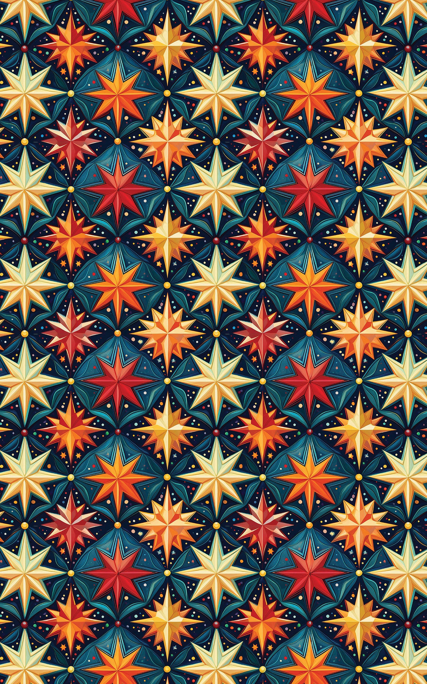 Midnight Gold Starburst