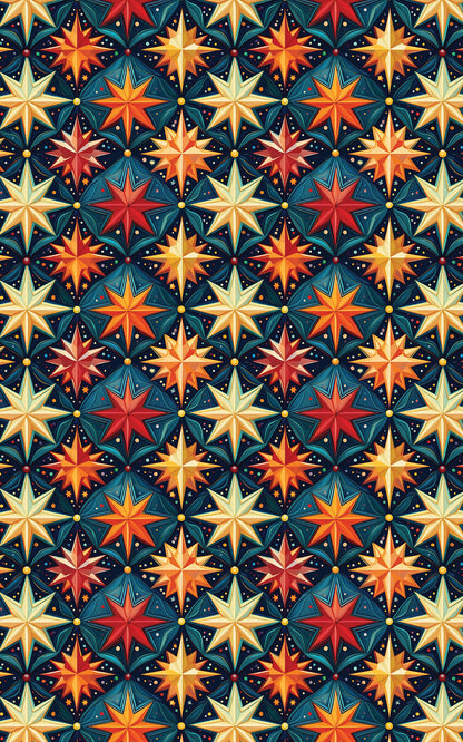 Midnight Gold Starburst