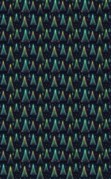 Graceful Holiday Pines - London Penny Gift Wrap