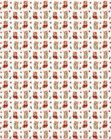 Mistletoe Morning Corgi Sherpa Blanket - London Penny Gift Wrap