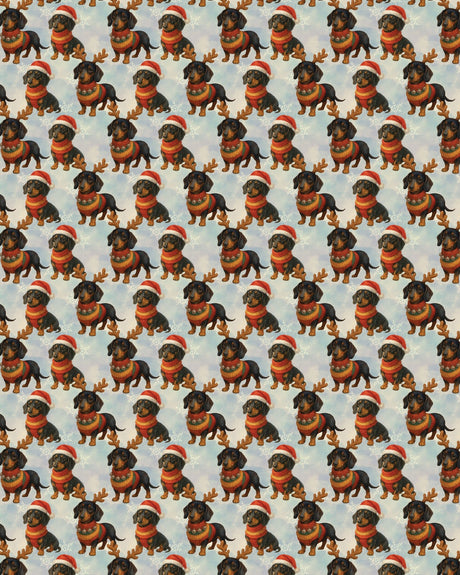 Jolly Long Dog Sherpa Blanket - London Penny Gift Wrap
