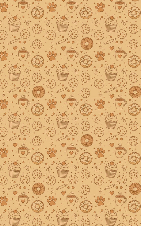 Paws & Pastry - London Penny Gift Wrap