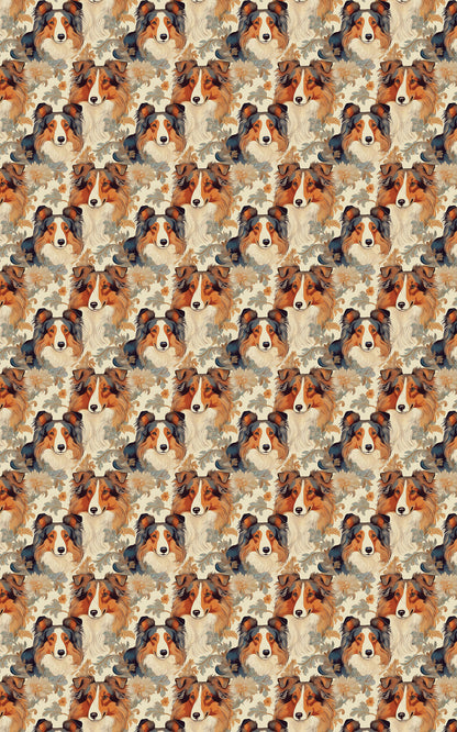 Collie Classic Toile