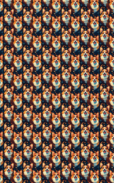 Crown & Corgi - London Penny Gift Wrap